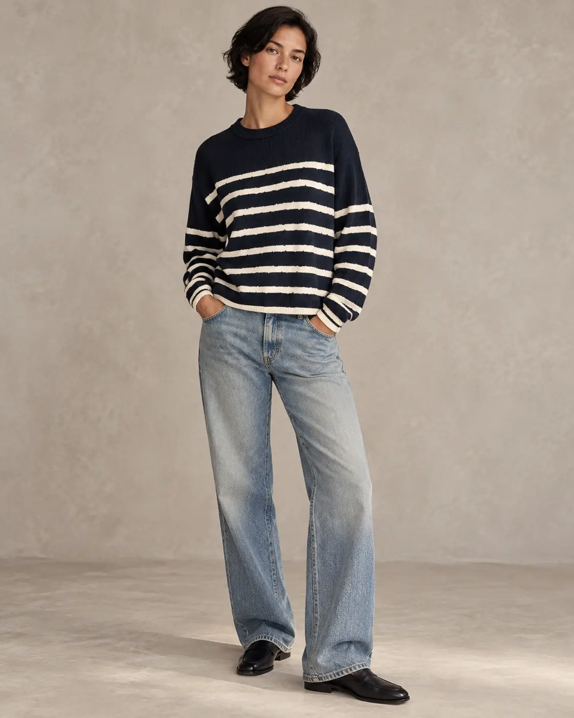 Merino Stripe Sweater